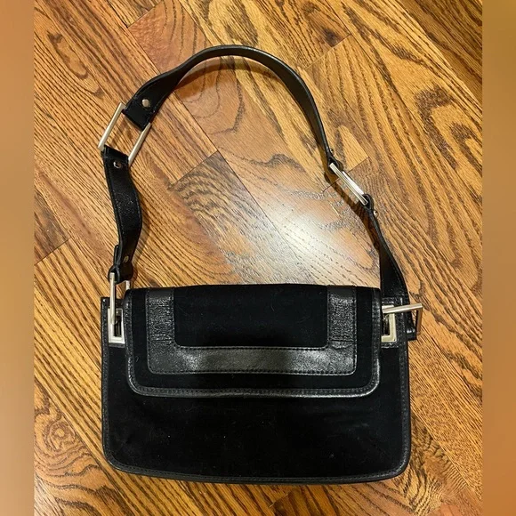 NWOT Banana Republic Navy Blue Purse. Never used. - Picture 2 of 7